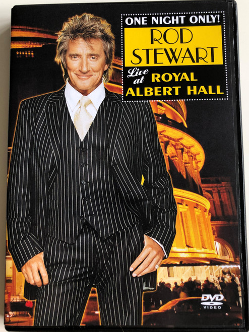 Rod Stewart - Live at Royal Albert Hall DVD 2004 / One Night only! / BMG - BBC (828766568295)