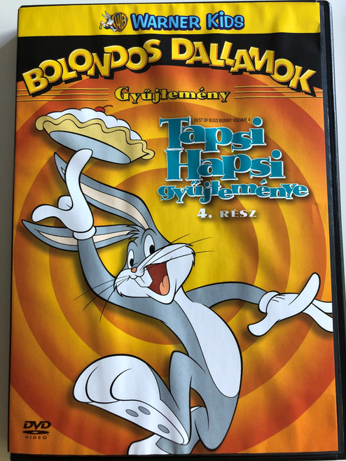 Best of Bugs Bunny: Volume 4 DVD 2006 Tapsi Hapsi gyűjteménye 4. / Directed by Friz Freleng , Robert McKimson, Chuck Jones / 14 episodes on disc (5999048911223)