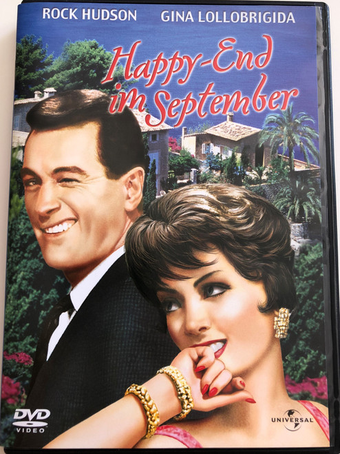 Come September DVD 1961 Happy-end im September / Directed by Robert Mulligan / Starring: Rock Hudson, Gina Lollobrigida, Sandra Dee, Bobby Darin, Walter Slezak (5050582319668)