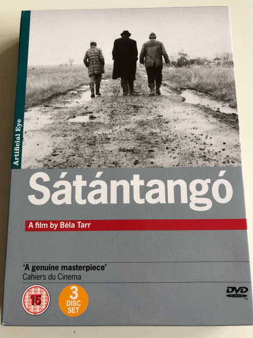 Sátántangó 3 disc DVD SET 1994 Satan's Tango / Directed by Béla Tarr / Starring: Mihály Víg, Putyi Horváth, László Lugossy (5021866329307)