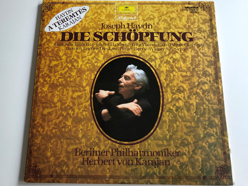 Joseph Haydn - Die Schöpfung / A teremtés / Conducted by Herbert von Karajan / Berliner Philharmoniker / Gundula Janowitz, Christa Ludwig, Fritz Wunderlich, Werner Krenn / Hungaroton SLPXL 31066-67 / 2x LP SET, Stereo (SLPXL31066-67)