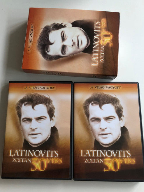 Latinovits Zoltán: 50 vers on 2 DVDs / Ötven vers – válogatás az MTV archívumából (5999883131428 ) 