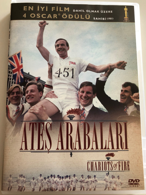 Chariots of Fire DVD 1981 Ateş Arabaları / Directed by Hugh Hudson / Starring: Ben Cross, Ian Charleson, Nigel Havers, Cheryl Campbell, Alice Krige, Lindsay Anderson / 4 dalda Oscar ödülü (8680891111201)