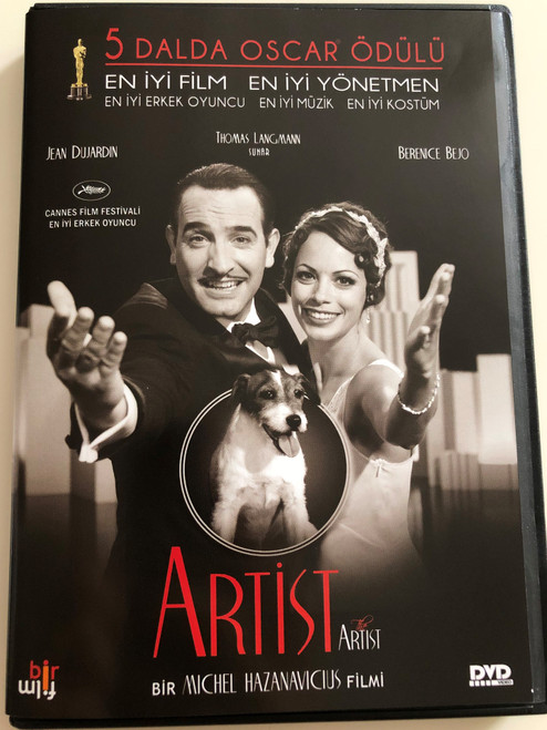 The Artist DVD 2011 Artist / Directed by Michel Hazanavicius / Starring: Jean Dujardin, Thomas Langmann, Berenice Bejo / 5 dalda oscar ödülü / 5 Oscar Awards (8680891100496)