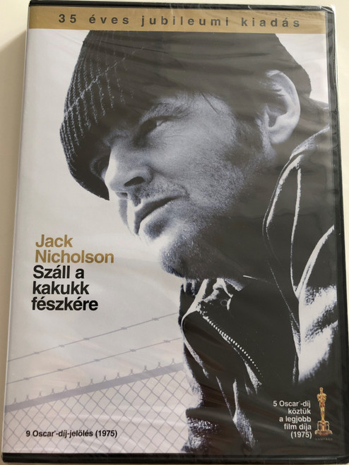 One Flew over the cuckoo's nest DVD 1975 Száll a kakukk fészkére / Directed by Miloš Forman / Starring: Jack Nicholson. Louise Fletcher, William Redfield / 35th Anniversary Edition (5996514004465)