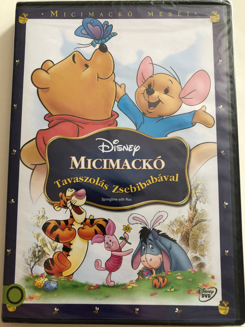 Winnie the Pooh - Springtime with Roo DVD 2004 Micimackó - Tavaszolás Zsebibabával / Disney animated musical comedy (5996514012750)