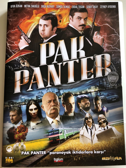 Pak Panter DVD 2010 Panther / Directed by Murat Aslan / Starring: Ufuk Özkan, Metin Zakoglu, Doga Rutkay, Sümer Tilmac, Erdal Tosun (8697333083583)