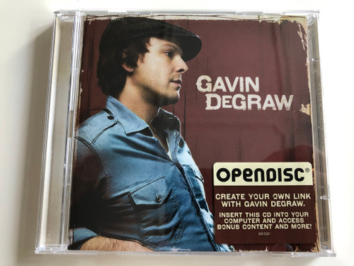 Gavin Degraw - Opendisc / In love with a girl, Next to me, She Holds a Key, Let it go / Create your own link with Gavin Degraw / DVD 2008 (886973119020)