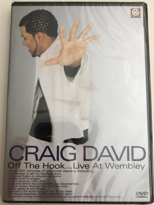 Off the hook - Craig David ... Live at Wembley DVD 2001 / Over 200 minutes of essential viewing (5014469990180)