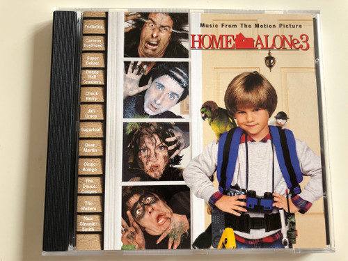Home Alone 3 - Music From The Motion Picture / Featuring: Cartoon Boyfriend, Super Deluxe, Chuck Berry, Dean Martin, The Wailers / Audio CD 1997 / Hollywood Records 162 138-2 / PY 900 (720616213822)