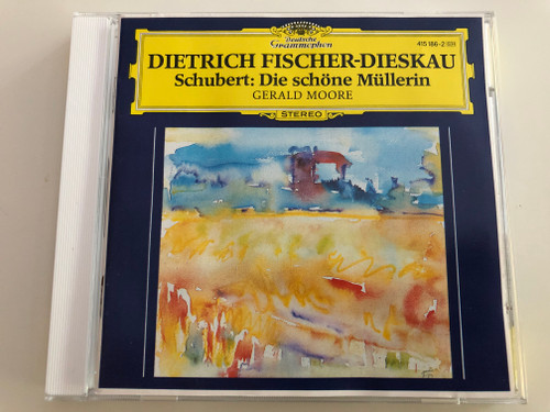 Dietrich Fischer-Dieskau baritone / Schubert: Die schöne Müllerin / Gerald Moore Piano / Audio CD / 415 186-2 (02894151862)