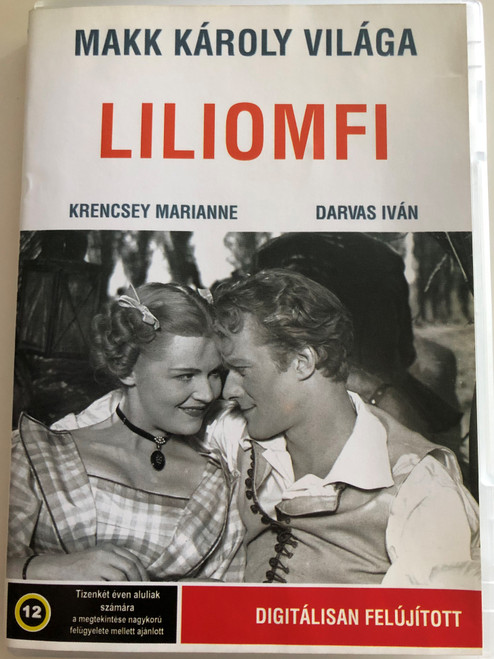 Liliomfi DVD 1954 / Directed by Makk Károly / Starring: Krencsey Marianne, Darvas Iván / Digitally Remastered (5998133179838)