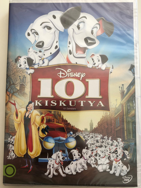 101 Dalmatians DVD 1961 101 kiskutya / Disney / Directed by Wolfgang Reitherman, Hamilton Luske, Clyde Geronimi / Starring: Rod Taylor, Cate Bauer, Betty Lou Gerson, Ben Wright, Lisa Davis (5996255737806)