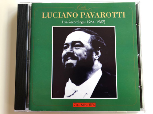 Luciano Pavarotti - Live Recordings (1964 - 1967) / 70+ minutes / Gala Audio CD 1991 Stereo / GL 312