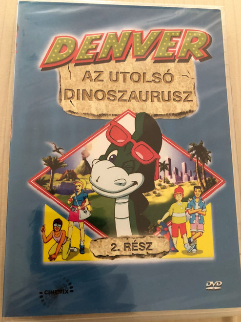 Denver, the Last Dinosaur part 2. DVD 1988 Denver, az utolsó dinoszaurusz 2. rész / Created by Peter Keefe (5999883217061)