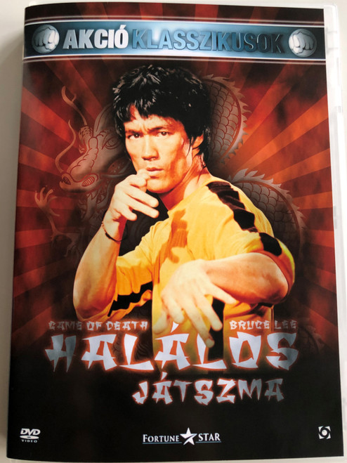 Game of Death DVD 1978 Halálos Játszma / Directed by Robert Clouse / Starring: Bruce Lee, Gig Young, Dean Jagger, Collen Camp / Akció Klasszikusok (5999544255081)