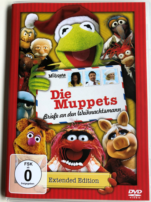 A muppets christmas: Letters to Santa DVD 2008 Die Muppets - Briefe an den Weihnachtsmann / Directed by Kirk R. Thatcher / Muppet voices> Steve Whitmire, Dave Goelz, Bill Barretta, Eric Jacobson / Cameo: Whoopi Goldberg, Richard Griffiths, Uma Thurman / Extended edition DVD (8717418447199)