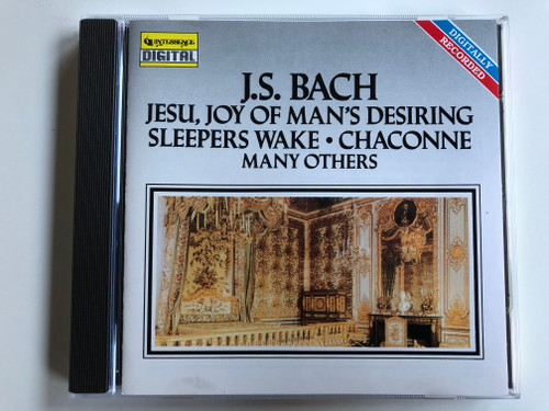 J.S. Bach ‎– Jesu, Joy Of Man's Desiring, Sleepers Wake, Chaconne, Many Others / Intersound ‎Audio CD 1990 / CDQ 2018