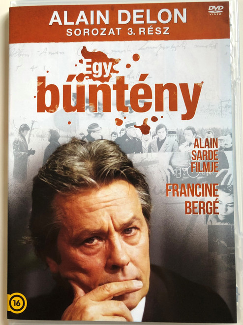 Un Crime DVD 1993 Egy Bűntény / Alain Delon Sorozat 3. rész / Directed by Jacques Deray / Starring: Alain Delon, Manuel Blanc, Sophie Broustal, Maxime Leroux (5996473011887)