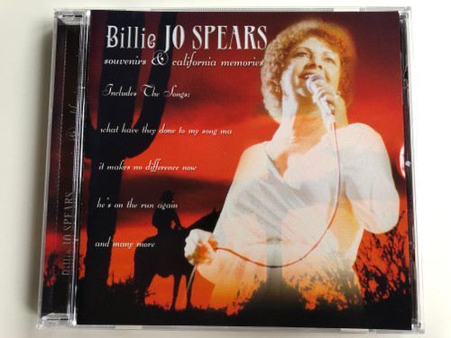 Billie Jo Spears ‎– Souvenirs & California Memories / Includes the Songs: What Have They Done To My Song Ma, It Makes No Difference Now, He's On The Run Again, And Many More / Going For A Song ‎Audio CD 2000 / GFS371