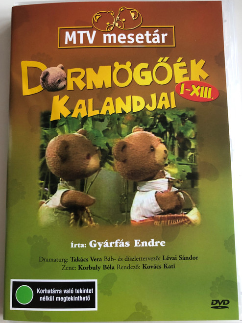 Dörmögőék kalandjai I-XIII. DVD MTV mesetár / Written by Gyárfás Endre / Directed by Kovács Kati / Music by Korbuly Béla / Hungarian Puppet movie (5996357312178)