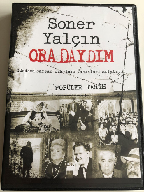 Soner Yalcin - Oradaydim DVD 2007 - Popüler Tarih / Gelecek Kusaklar Icin Yakin Tarih / Recent History of Turkey for future generations / Turkish language (SonerYalcinDVD2Popüler )