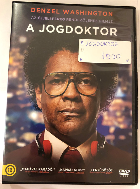 Roman J. Israel, Esq. DVD 2017 A Jogdoktor / Directed by Dan Gilroy / Starring: Denzel Washington, Colin Farrell, Carmen Ejogo, Shelley Hennig (5948221490154)