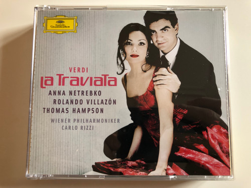 Verdi - La Traviata / Anna Netrebko, Rolando Villazón, Thomas Hampson / Wiener Philharmoniker, Carlo Rizzi / Deutsche Grammophon ‎2x Audio CD 2005 / 00289 477 5933