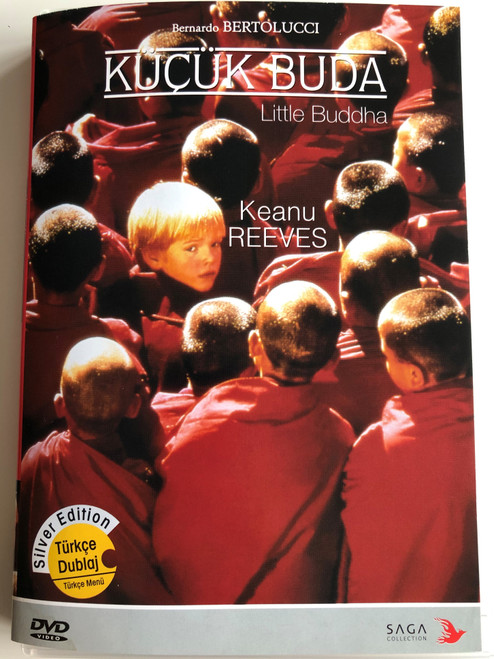 Little Buddha DVD 1993 Küçük Buda / Directed by Bernardo Bertolucci / Starring: Keanu Reeves, Chris Isaak, Bridget Fonda, Alex Wiesendanger (8697492762022)