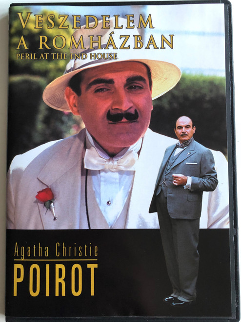 Agatha Christie's Poirot: Peril at the End House DVD Veszedelem a Romházban / Directed by Clive Exton / Starring: David Suchet, Hugh Fraser, Philip Jackson, Pauline Moran (5999546331431)