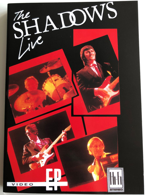 The Shadows LIVE VHS 2000 / Recorded at National Exhibition Centre Birmingham / Shadoogie, Time is Tight, Theme from the Deerhunter / EMI Records (724348123299)
