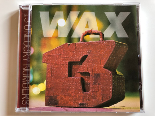 Wax - 13 Unlucky Numbers / Interscope Records Audio CD 1995 / 6544-92544-2