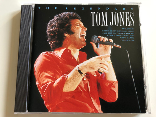 The Legendary Tom Jones / Including Green Green Grass Of Home, Save The Last Dance For Me, I Can´t Stop Loving You, She's A Lady, Release Me / Pegasus ‎Audio CD 1999 / PEG CD 190