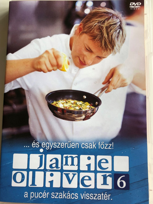 Oliver's Twist DVD 2002 Jamie Oliver vol. 6 / A pucér szakács visszatér / és egyszerűen csak főzz / Directed by Brian Klein / 3 episodes / Cooking with Jamie Oliver (5996473011191)
