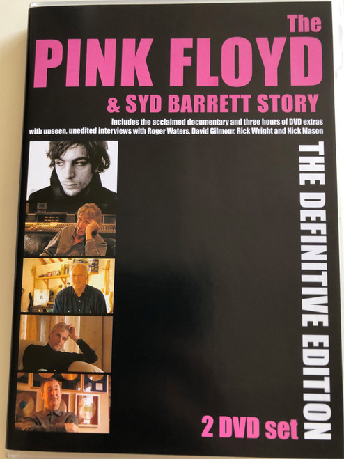 The Pink Floyd & Syd Barrett Story 2 DVD Set 2005 / The Definitive Edition / Roger Waters interview, David Gilmour, Nick Mason (5060071500026)