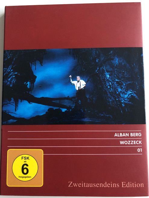 Alban Berg 01 - Wozzeck DVD 1987 Zweitausendeins Edition / Opera by opera by Austrian composer / GEMA / Vienna State Orchestra / Wiener Staatsoper (4250323705366)