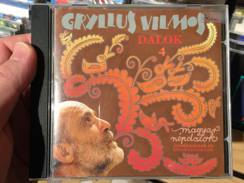 Gryllus Vilmos ‎– Dalok 4. / Magyar Népdalok, Óvodásoknak És Kisiskolásoknak / Treff ‎Audio CD 2009 / TRCD 010