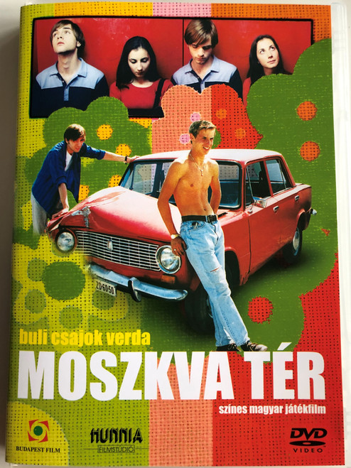 Moszkva Tér DVD 2001 Moscow Square / Directed by Török Ferenc / Starring: Karalyos Gábor, Pápai Erzsi, Balla Eszter, Csatlós Vilmos, Jávor Bence (5999544249035)