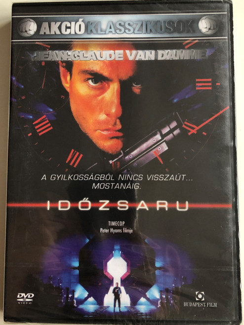 Timecop DVD 1994 Időzsaru / Directed by Peter Hyams / Starring: Jean-Claude Van Damme, Mia Sara, Ron Silver, Gloria Reuben (5999544244306)