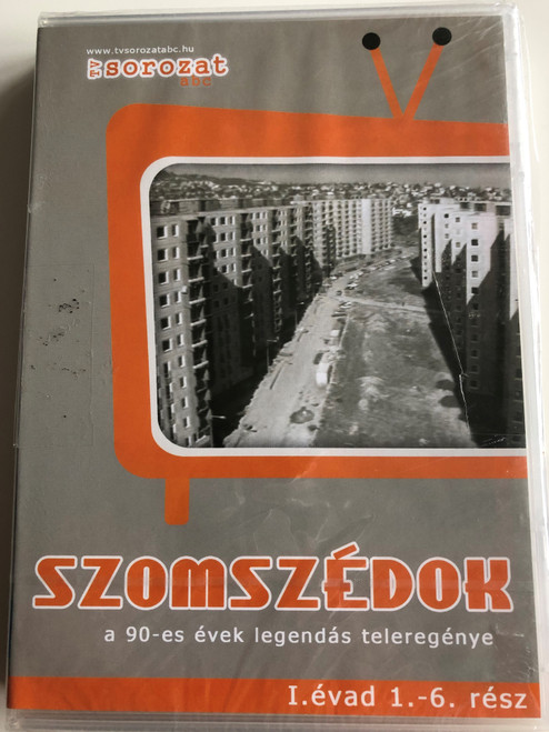 Szomszédok teljes 1. évad 1-18 rész 3x DVD Neighbours / Directed by Bujtás János, Horváth Ádám / A 90-es évek legendás teleregénye / Hungarian TV series / (5999554651873)