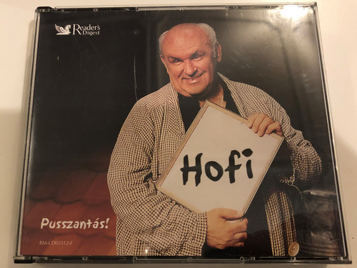  Hofi - Pusszantás! / 5x Audio CD Set 2005 / Hungarian legendary comedian Géza Hofi / Első menet, Hofisszeusz, Szabhatjuk, Hús-mentes Áru, Pusszantás mindenkinek / Reader's Digest RM-CD 05112-F (RM-CD 05112-F)