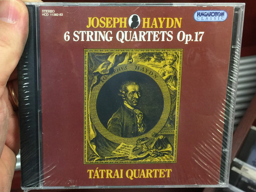 Joseph Haydn – 6 String Quartets Op.17 / Tátrai Quartet ‎/ Hungaroton Classic ‎2x Audio CD 1995 Stereo / HCD 11382-83