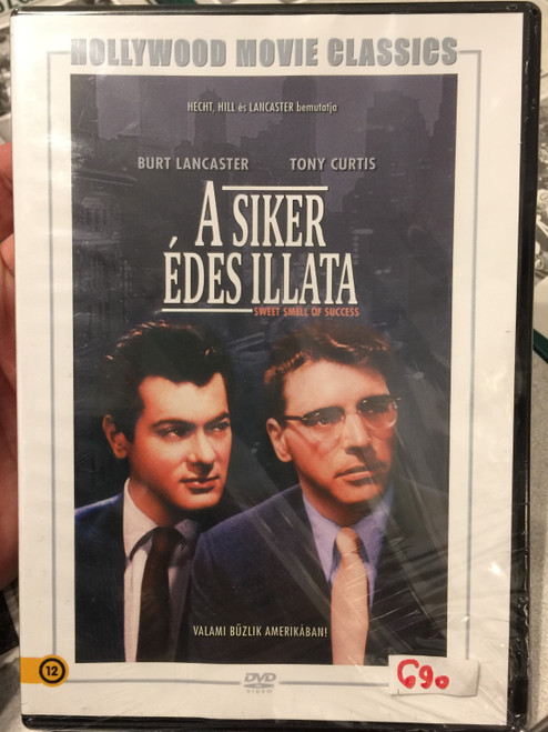 Sweet Smell of Success DVD 1957 A Siker édes illata / Directed by Alexander Mackendrick / Starring: Burt Lancaster, Tony Curtis / American film noir (5999546335415) 