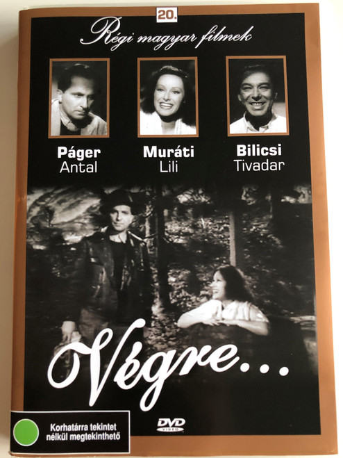 Végre DVD 1941 At last / Régi magyar filmek 20. / Directed by Farkas Zoltán / Starring: Muráti Lili, Páger Antal, Bilicsi Tivadar, Turay Ida / Hungarian Classic film