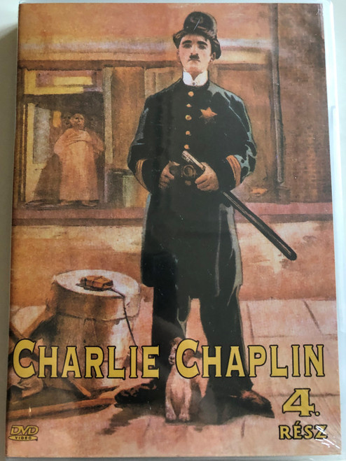 Charlie Chaplin 4 rész. DVD 2005 Charlie Chaplin part 4. / Black & White classic silent movie shorts from 1916 (5999881767797)