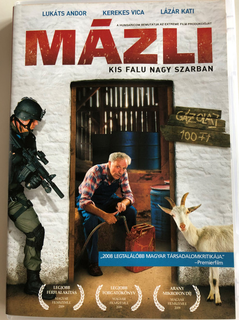 Fluke DVD 2008 Mázli / Directed by Keményffy Tamás / Starring: Lukáts Andor, Gyuricza István, Lázár Kati, Loránt Deutsch, Kerekes Vica (5999553590197)