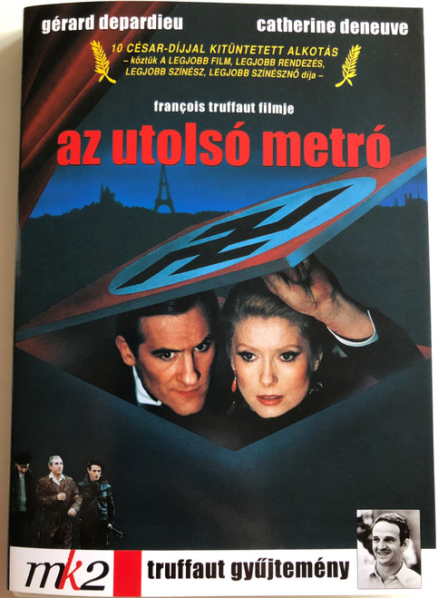 Le Dernier Metro DVD 1980 Az utolsó metró (The Last Metro) / Directed by Francois Truffaut / Starring: Catherine Deneuve, Gérard Depardieu, Jean Poiret (5999546330519)