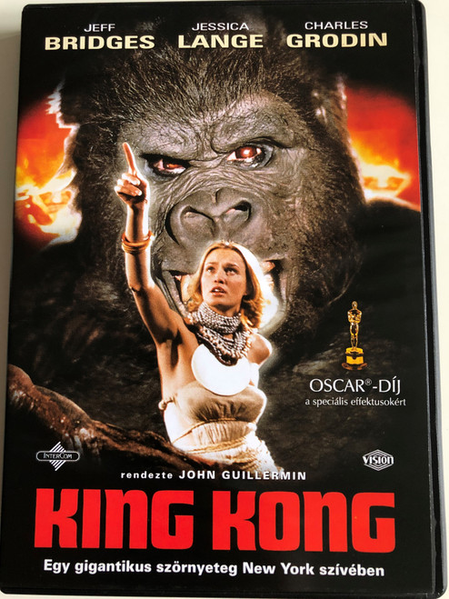 King Kong DVD 1976 Egy gigantikus szörnyeteg New York szívében / Directed by John Guillermin / Starring: Jeff Bridges Charles Grodin Jessica Lange (5996255719642)