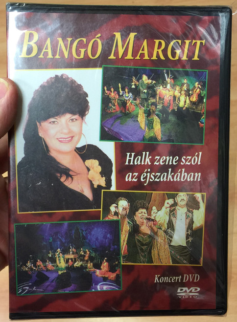 Bangó Margit - Halk zene szól az éjszakában DVD 2001 Koncert felvétel / Városmajori Szabadtéri színpad / Producer Holub Péter / HAUS-R / Exklúzív Music (4260757200443)