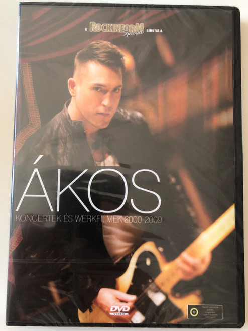Ákos - Koncertek és Werkfilmek 2000-2009 DVD / Rockinform Special / Concerts and Making Of Videos / 10076RNR (5998557100760)